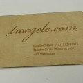 Holzvisitenkarten